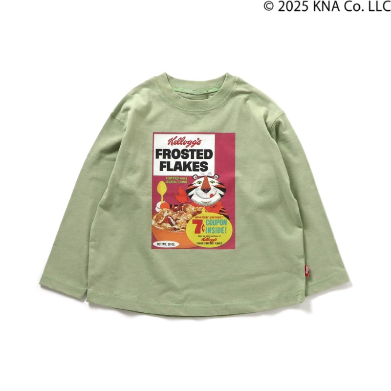 F.O.KIDS ケロッグ長袖Tシャツ GR